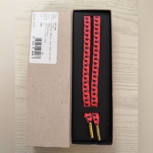 Golden Goose Pink, Blue, and Black Lace with star detail